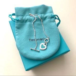 Tiffany& Co. toggle heart charm bracelet